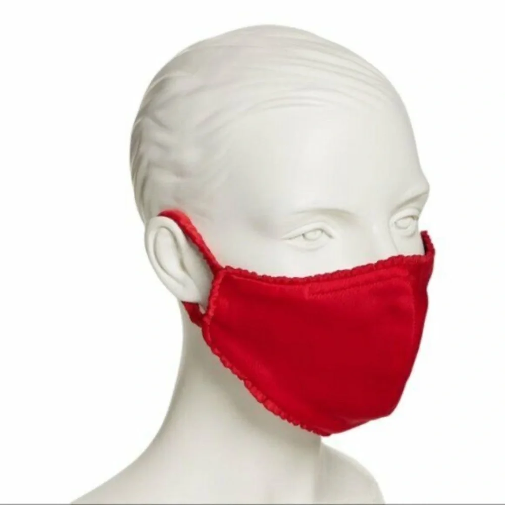 WHOLESALE LOT of 5 WAYF Mask & Carrying Bag 4-Piece Sets, Red/Leopard/Black